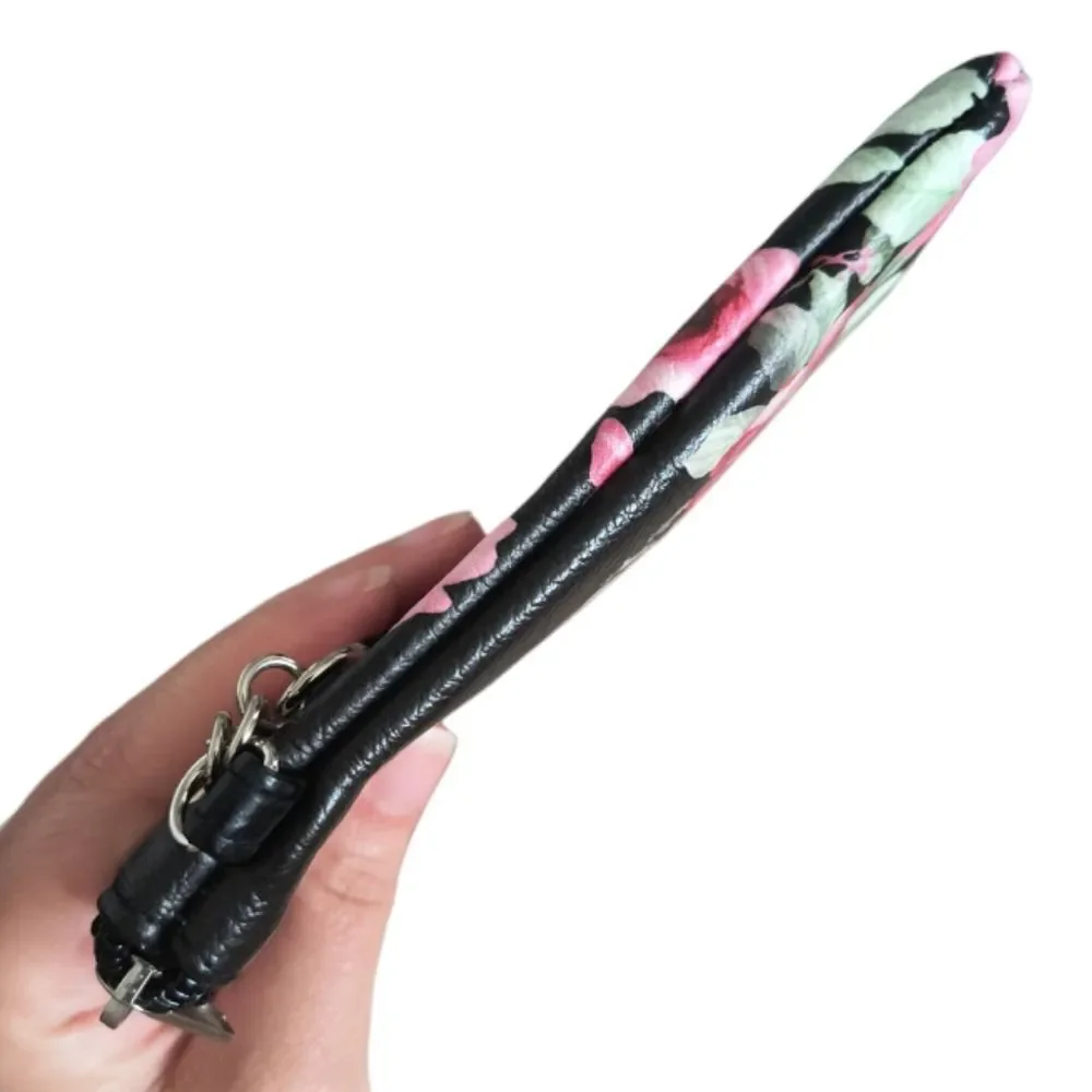 Loungefly Disney Beauty And The Beast Belle Floral Wristlet (missing strap)